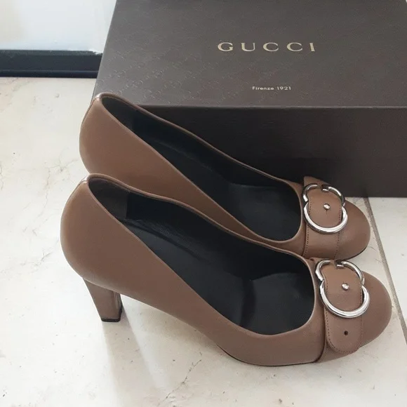 Gucci Carmel pump - Picture 2 of 4